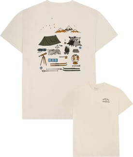 Regenerative Organic Cotton Back Print T-Shirt Egret