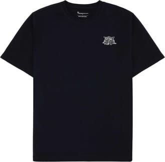 Regenerative Organic Cotton Chest Embroidery T-Shirt Night Sky