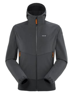 Track Shell Hoodie M Anthracite Grey