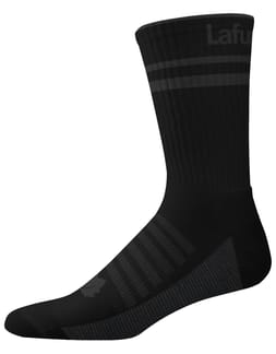 Active Wool Mid Socks Black - Noir