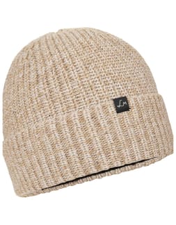 Martha Warm Knit Beanie Desert Taupe Melange