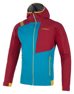 Macnas Softshell Jacket M Crystal/Sangria