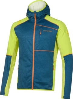 Existence Hoody Storm Blue/Lime Punch