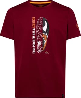 Solution T-Shirt M Sangria