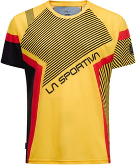 Flow T-Shirt M Black/Yellow