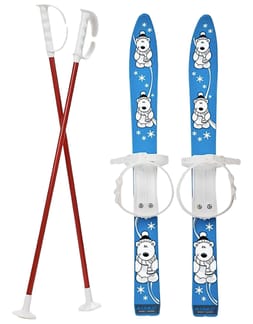 Panoplie Ski 70 cm Blanc