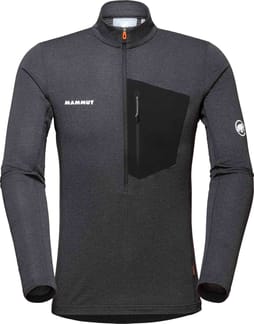 Aenergy Light ML Half Zip Pull Men Black Phantom
