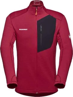 Taiss Light Ml Jacket Men Blood Red Black