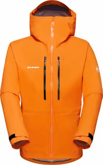 Taiss HS Hooded Jacket Men Dark Tangerine
