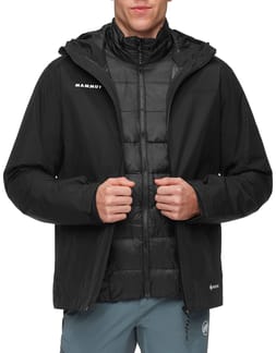 Treeline 3 in 1 HS Hooded Jacket Men Black Black