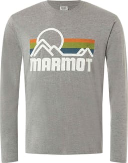 Coastal Tee LS Charcoal Heather