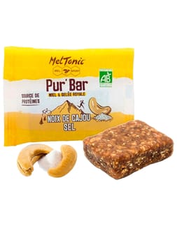 Pur' Bar Bio Cajou Et Sel, Miel & Gelée Royale 50g