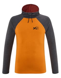 Red Wall Hoodie M Maracuja/Black 