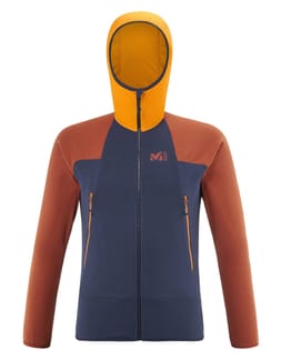 K Lightgrid Hoodie M Saphir/Rust