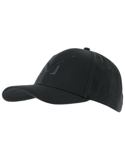 M Baseball Cap Black Noir