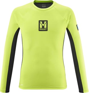 Trilogy Sky T-Shirt LS M Acid Green Noir