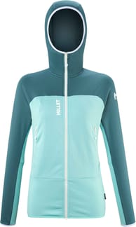 Fusion Grid Hoodie W Aruba/Hydro