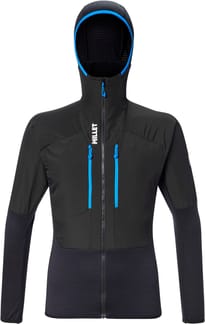 Parmelan Hybrid Hoodie M Black