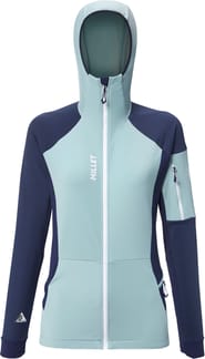 Pierra Ment Hoodie W Aquatic Saphir