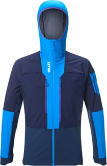 M White Shield Jkt M Icon Blue Saphir