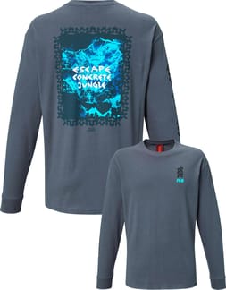 MxE Roped Party LS Tee Shadow Blue