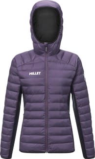 Fitz Roy Warm Hoodie W Purple Velvet Black