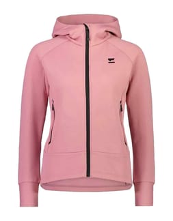 Nevis W Merino Fleece Hood Dusty Pink