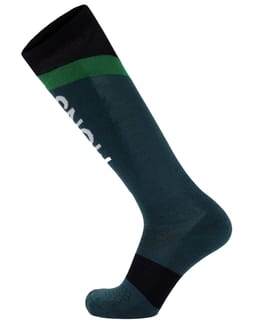 Ultra Cushion Merino Snow Sock Evergreen / Apple
