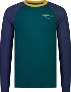 Icon Merino Air-Con Raglan Tee Evergreen/Midnight
