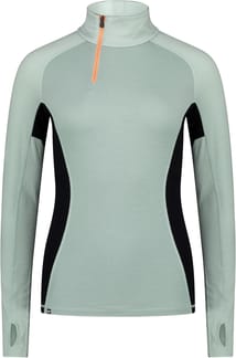 W Olympus Half Zip Glacier Dew Black 