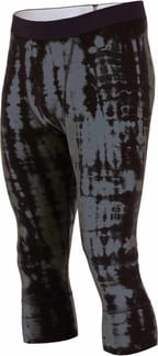 M Cascade Merino Flex 200 3/4 Legging Garment Dyed Grey Tie Dye 