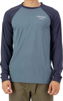 Icon M Merino Raglan Long Sleeve Goblin Blue / Midnight