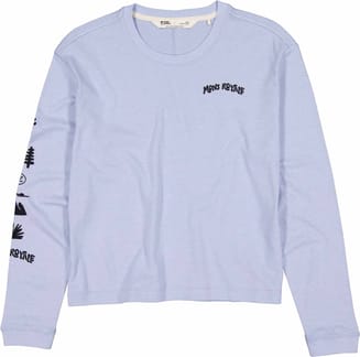 Yonder W Merino Organic Cotton Long Sleeve Frost