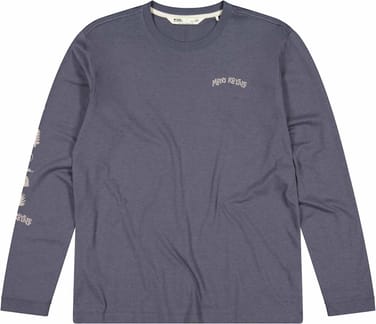 Yonder M Merino Organic Cotton Long Sleeve Vintage Black