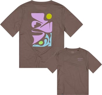 Icon Merino T-Shirt W Walnut