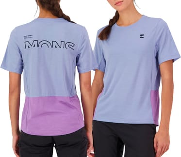 Tarn Merino T-Shirt W Skyline/Bloom