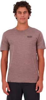 Zephyr Merino Tencel T-Shirt Chestnut