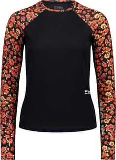 Bella Merino LS W Ditzy Camo/Black