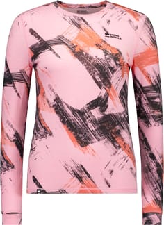 Cascade Merino Baselayer LS W Paintbrush Pink