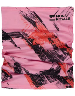 Daily Dose Merino Neckwarmer Paintbrush Pink