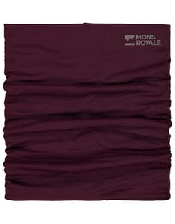 Double Up Merino Neckwarmer Fig
