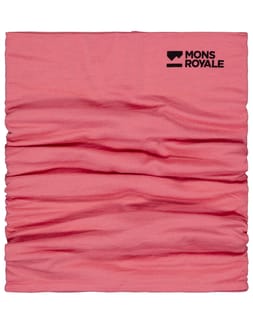 Double Up Merino Neckwarmer Flamingo