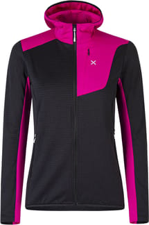 Thermalgrid Pro Hoody Maglia W Nero/Intense Violet