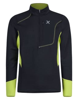 Thermal Grid Anorak Nero/Verde Lime