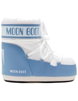 Moon Boot Icon Low Nylon Elephant Grey/White