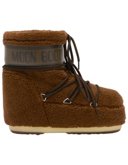 Moon Boot Icon Low Fleece Brown