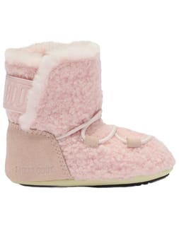 Moon Boot Crib Teddy Dusty Pink