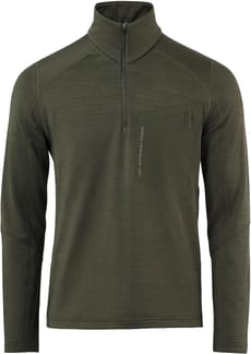 Techno Stretch Mid T-Neck Forest Green
