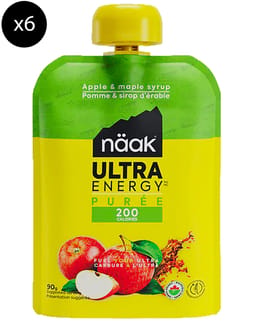 Purée Ultra Energy™ - Pomme et Sirop d'Erable 6 x 90g