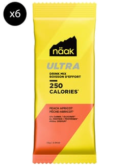 Boissons Ultra Energy - Peche Abricot 6 x 72g
